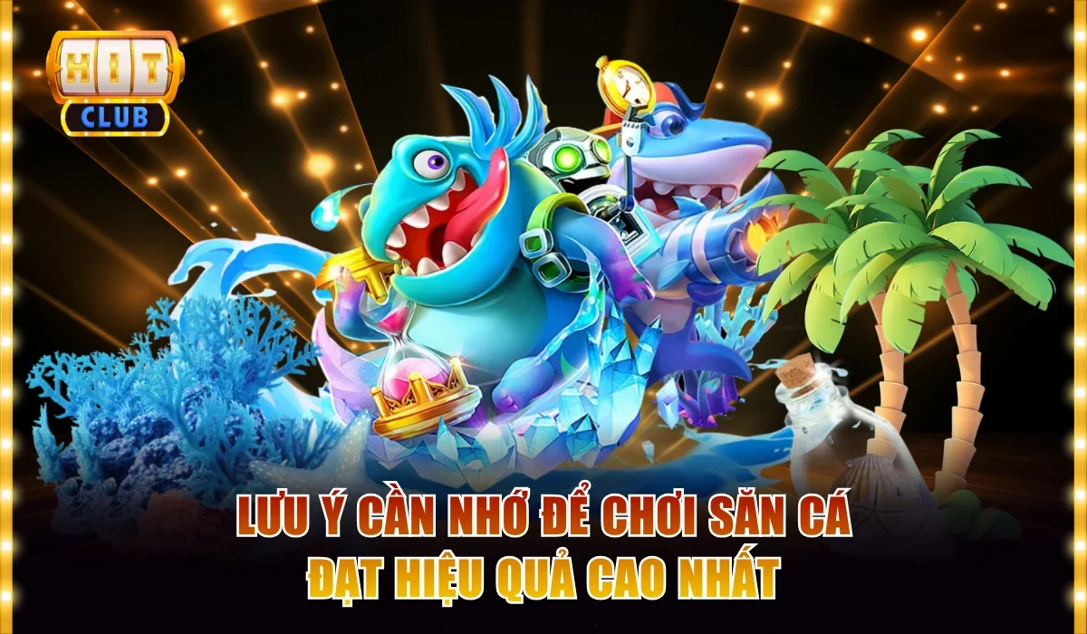 Lưu ý cần nhớ để chơi săn cá đạt hiệu quả cao nhất